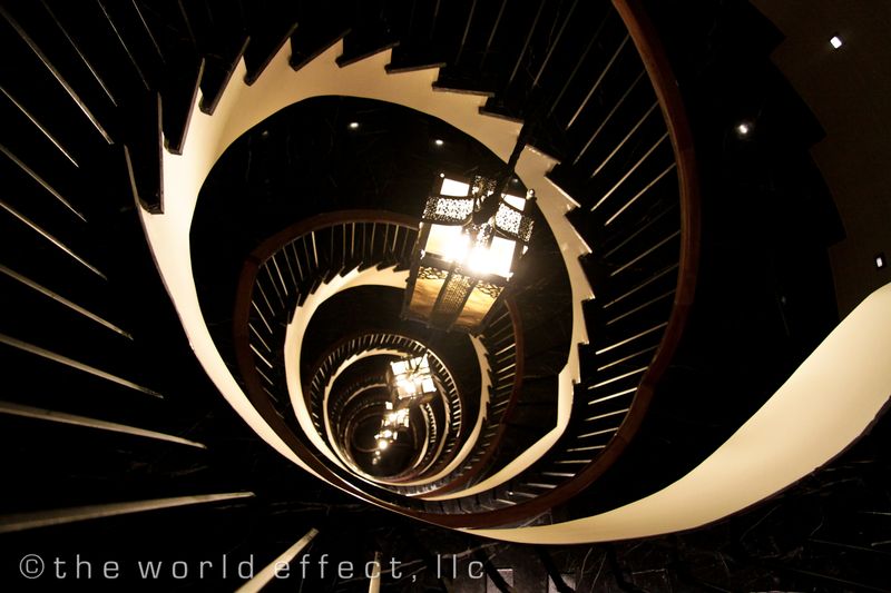 Istanbul, Turkey - Stairs at Pera Tulip