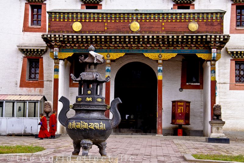Gandantegchinlen Monastery. Ulaanbaatar, Mongolia
