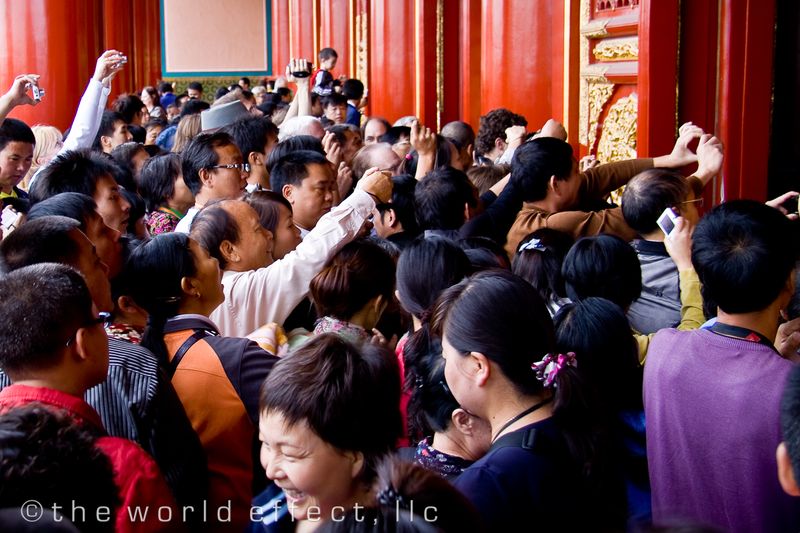 Last day before closure, Forbidden City - Beijing, China 