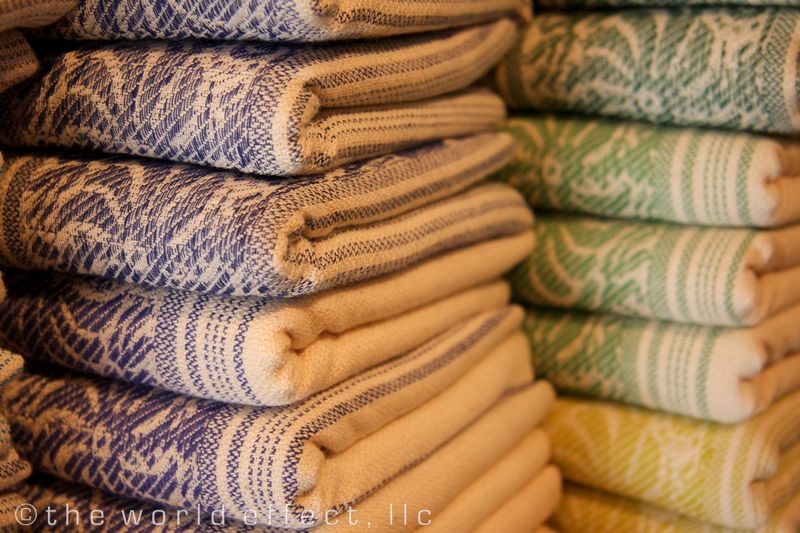 Kas, Turkey - Blue and Green Turkish Towels