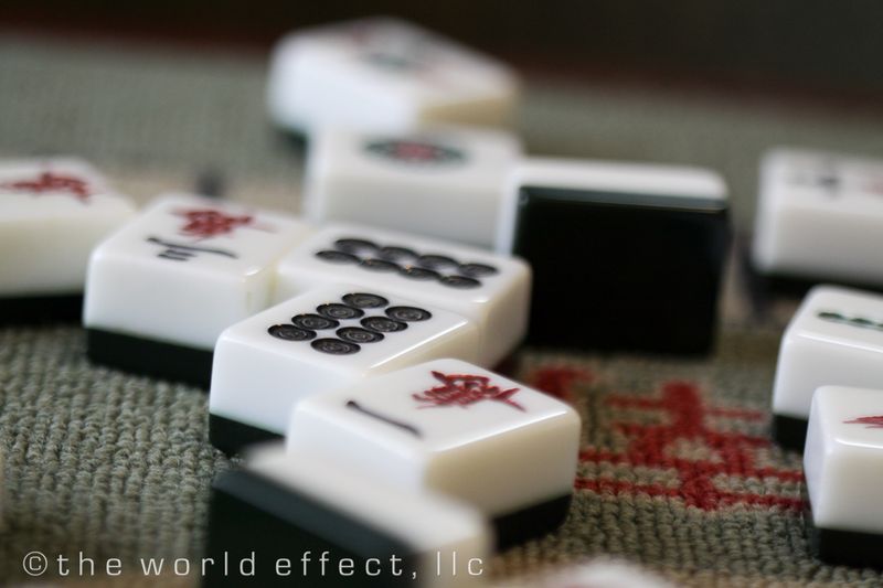 Mahjong. Yangtzee River, China