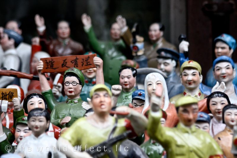Shanghai, China - Mao Ceramic Dolls