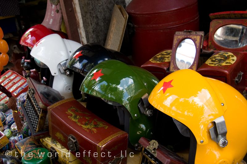 Shanghai, China - Chinese Helmets