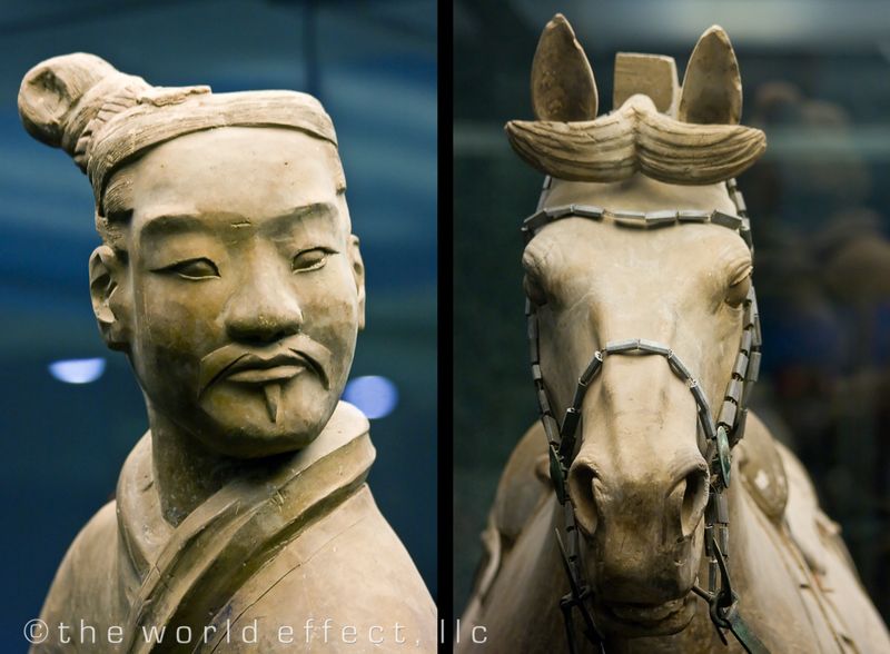 warrior and horse