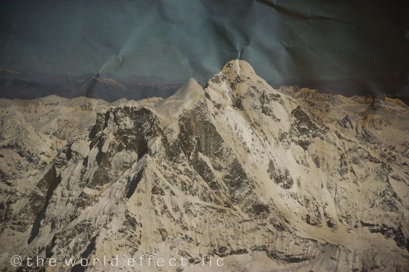 View of the Himalayas from Buddha Air