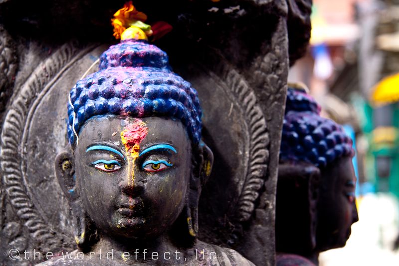 Buddha statue in Kathmandu, Nepal