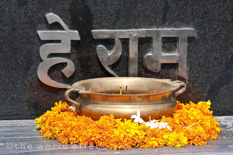 Gandhi's mausoleum Gandhi's mausoleum