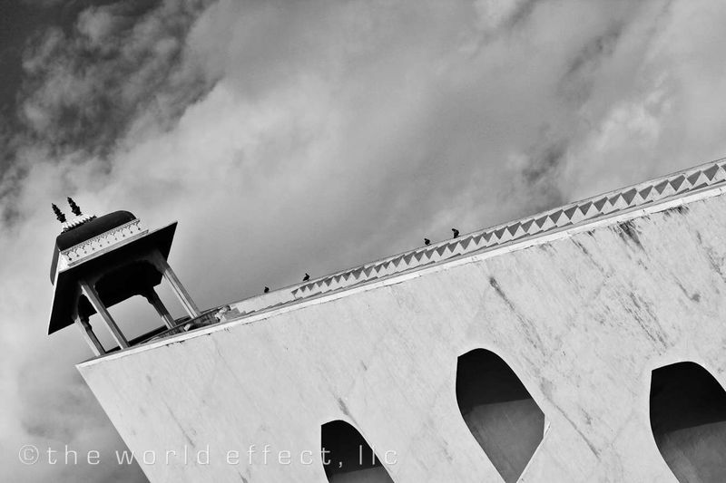Large Sundial. Jantar Mantar. Jaipur, India