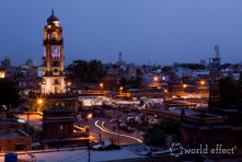 Jodhpur Clock Tower at Night
